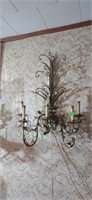French ormaloo Style Brass Wall Mount Fixture 24"