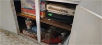 Shelf contents, George foreman grill not tested