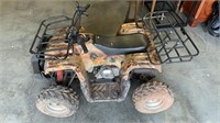 Small scale ATV - 110 CC motor with a camouflage