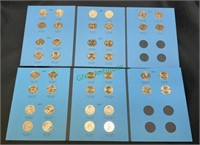 Coins - presidential golden dollar set - 40 coins,