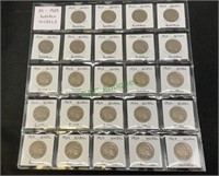 Coins - lot of 24 - 1924 buffalo nickels(1178)