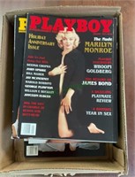 18 vintage Playboy magazines(1178)