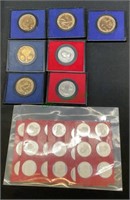 Five American Revolution medals - two Americas