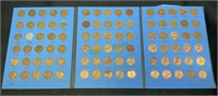 Coins - penny collection from 1940 to 1974(1439)
