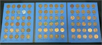 Coins - penny collection from 1941 through