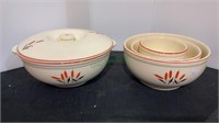 Vintage cookware - Cat Tail Design cookware