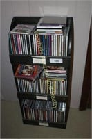 Approx. 100 CD's with stand