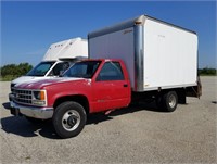 1990 Chevy 3500 Box Truck