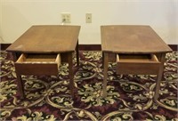 Pair of Stanley Furniture End Tables