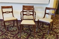 Set of 4 Upholstered Dining Chairs