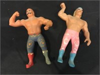 Pair of 1980's WWE Action Figures