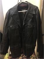 Grais Genuine Leather Jacket (Size 46}