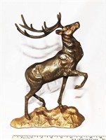 VINTAGE PATENATED STAG SCULPTURE