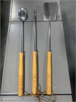 Androck stainless steel BBQ utensils