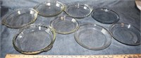 LOT - VINTAGE PIE PLATES - FIRE KING, PYREX, ETC