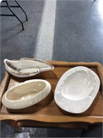 Decorative porcelain dishes