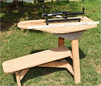 OUTERS VARMINTER RIFLE REST & BENCH