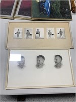 Baby pictures wall hanging
