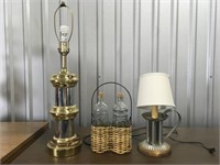 Lamps & table decoration