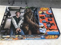 Star Wars 8 puzzle pack. Néw