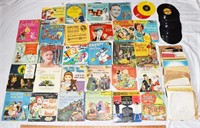 LOT - 61 CHILDRENS RECORDS