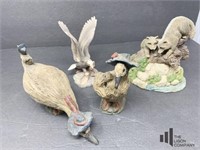 Ceramic Figurines, Wildlife Theme