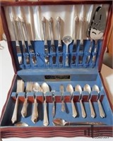 Rogers & Bros Silver-plated Flatware.
