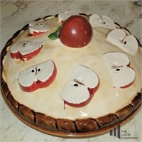 Ceramic Pie Keeper by Over and Back