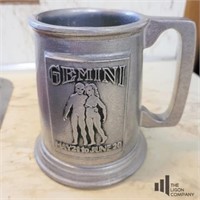 Gemini Pewter Mug