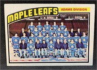 1976 OPC #147 Toronto Maple Leafs Team Card
