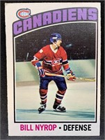 1976 OPC #188 Bill Nyrop Hockey Card