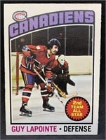 1976 OPC #223 Guy LaPointe Hockey Card