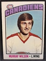 1976 OPC #254 Murray Wilson Hockey Card