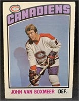 1976 OPC #330 John Van Boxmeer Hockey Card