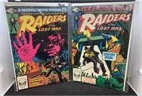 Raiders of The Lost Ark #1 & #2 Comic Books