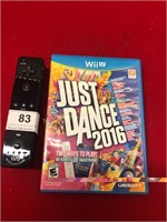 Wii Controller and Just Dance Game