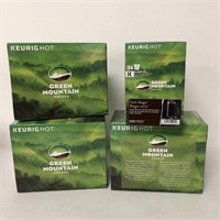 96 K-CUP PODS KEURIG HOT GREEN MOUNTAIN COFFEE DAR