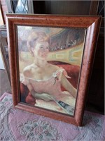 Amazing Original Oil on Canvas in Fancy Frame