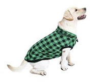 New PAWZ Road Large Dog Plaid Shirt Coat Hoodie