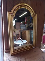 Gold Framed Wall Mirror