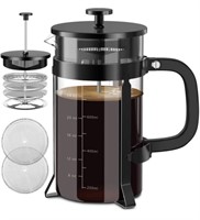 New French Press Coffee Maker 34oz 304 Stainless