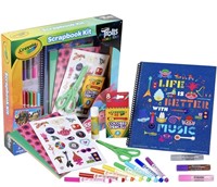 New Crayola Trolls World Tour, Scrapbook Kit,