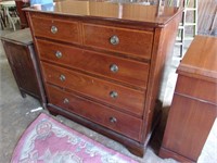 Excellent Inlaid Mahogany Scotch Chest