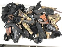 assorted holsters