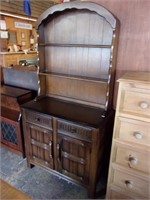 Spotless Dark Oak Welsh Cupboard