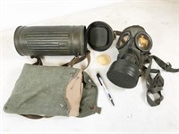 WWII 1940 German FE37 gas mask