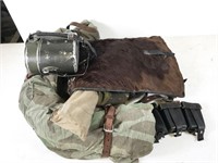 WWII German M39 pony fur backpack with