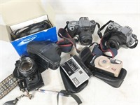 VINTAGE cameras: Fujica ST801, Samsung Maxima