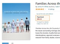 Families Across the Life Course Paperback
