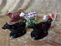 Lot of 5 Bovine Creamers